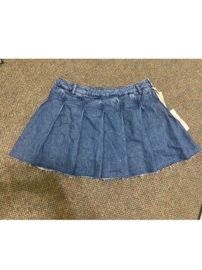 Anthropologie Denim SKORT NWT